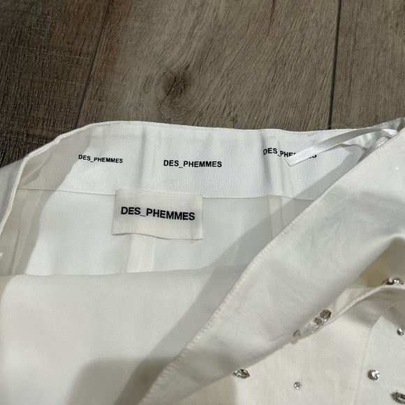Des Phemmes Des_Phemmes crystal embellished mini skirt - Picture 5 of 8